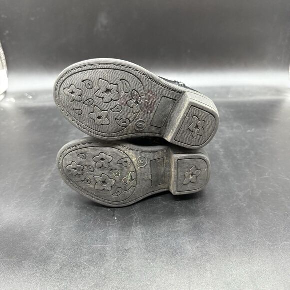 Michael Kors Black Ranahan Bootie Toddler Girls Size 6 - Picture 7 of 7